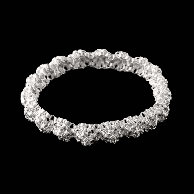 Náramek Minispring postříbřený